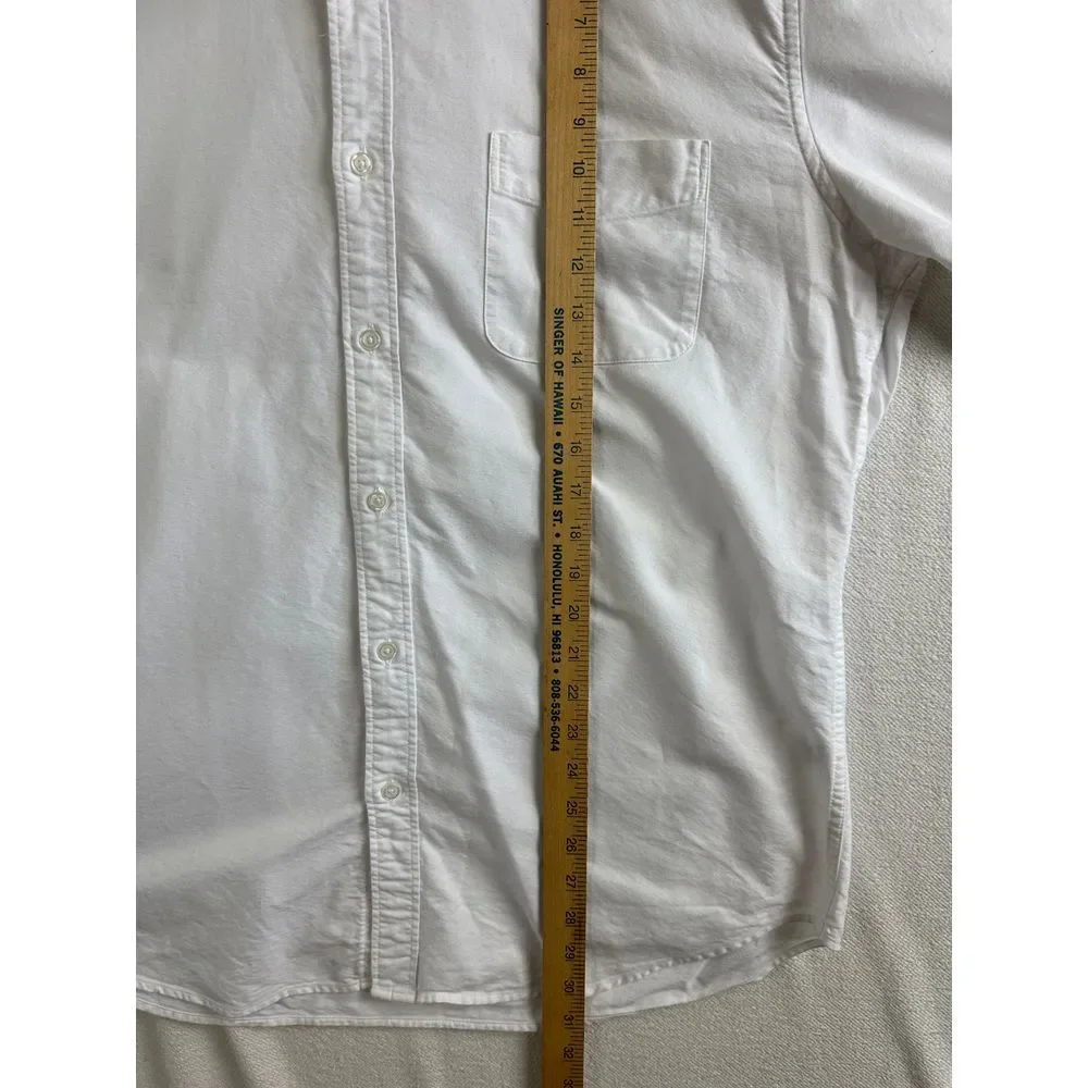 J‎ Crew Button Up Men's Extra Large Long Sleeve Flex